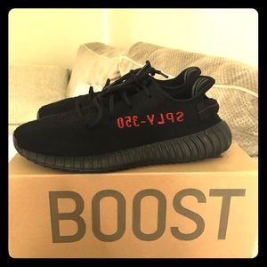 Black/Red Yeezy Boost 350 V2 “Bred”